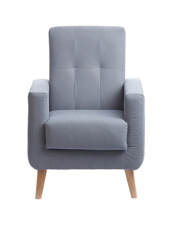 sillon pequeño gris