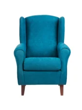 butaca orejera azul