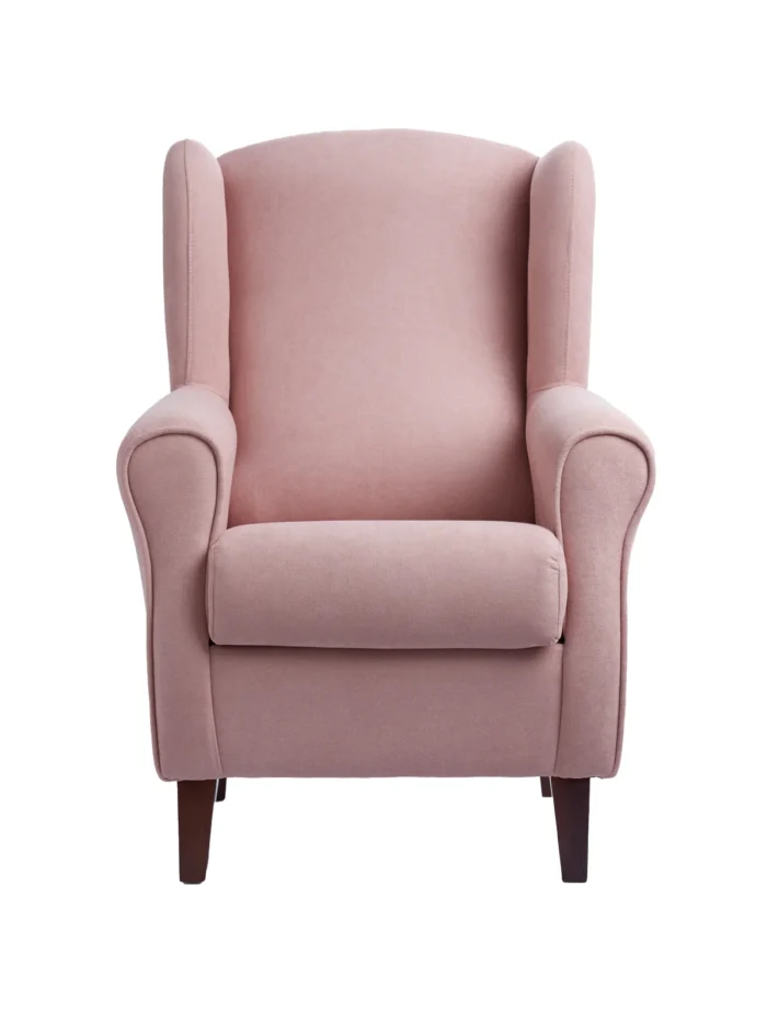 sillón rosa palo
