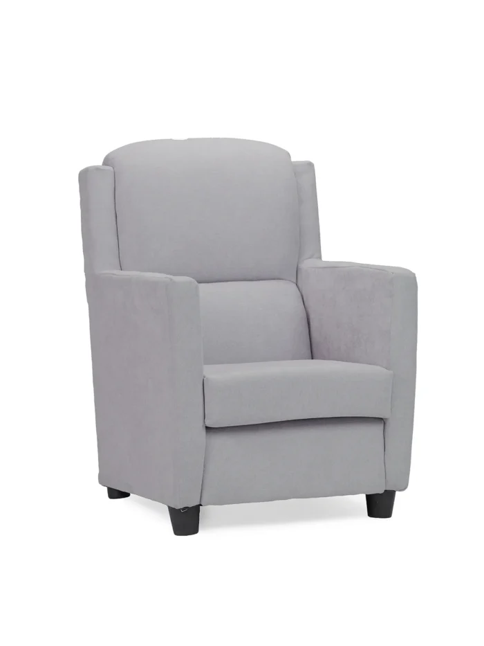 sillón infantil gris