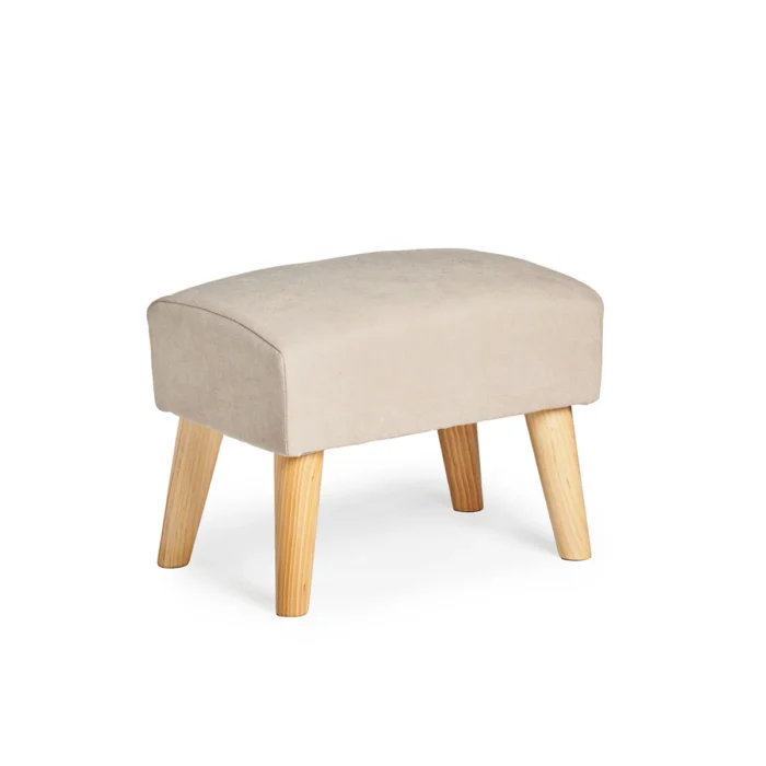 puff nordico beige natural