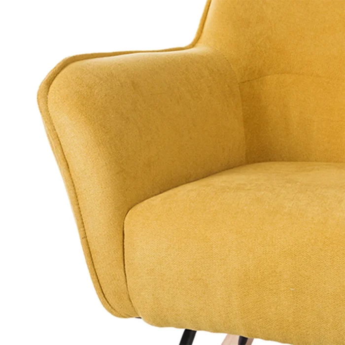 sillon copenhagen mostaza detalle