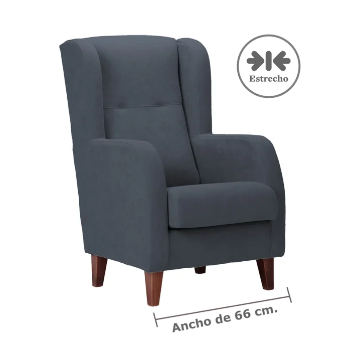 sillon lisboa marengo nogal