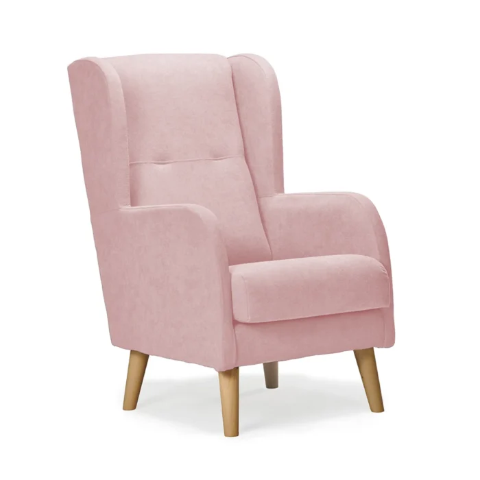 sillon nordico dakota rosa