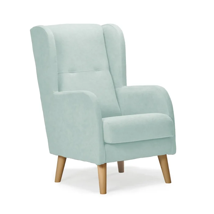 sillon nordico dakota verde agua