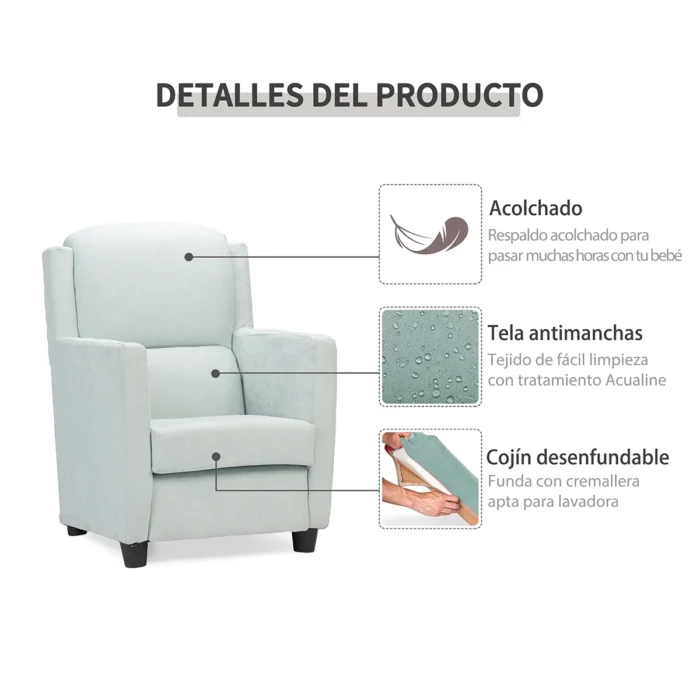 sillon infantil montaje