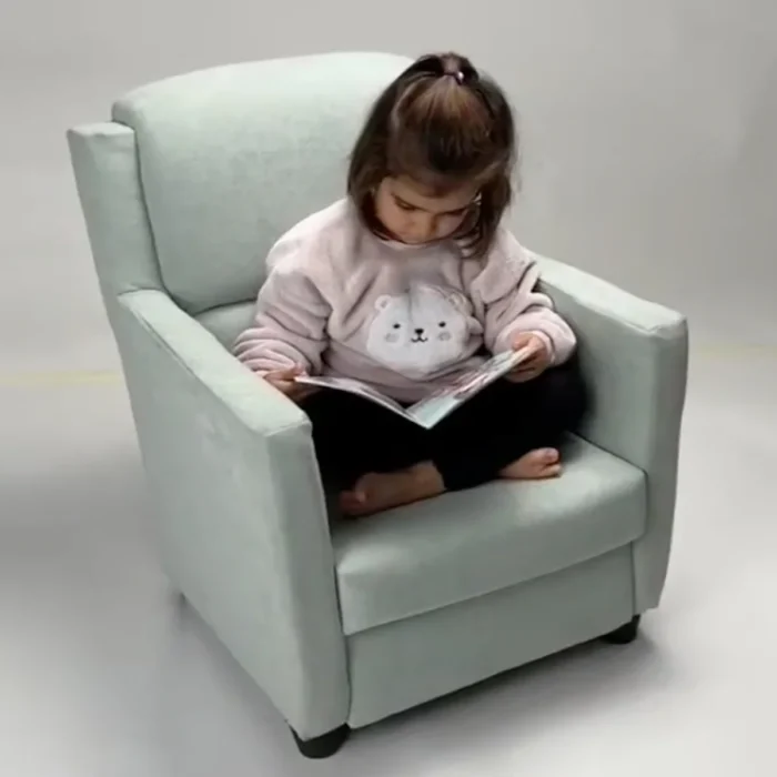 sillon infantil montaje nina