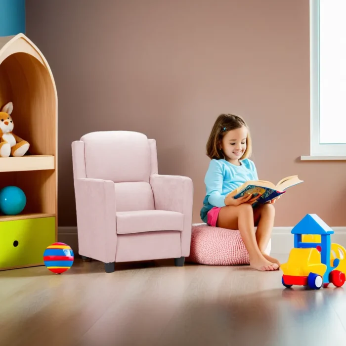 sillon infantil rosa1