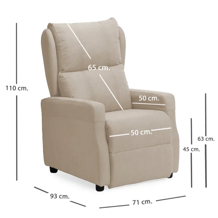 relax manual monet principal beige medidas